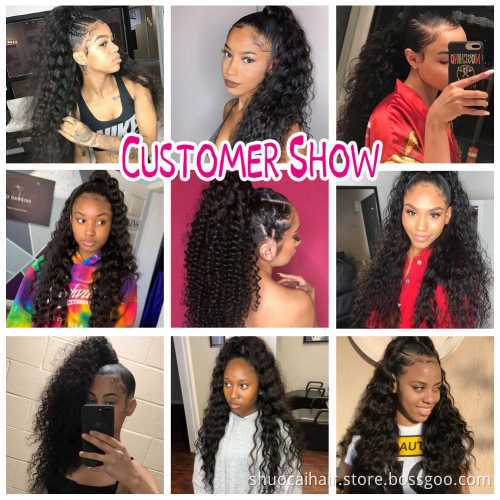 Factory Wholesale cheap drawstring Ponytail Synthetic 20" Kinky Straight Ponytail on Hair Extensions Pony tail  for Women 2020